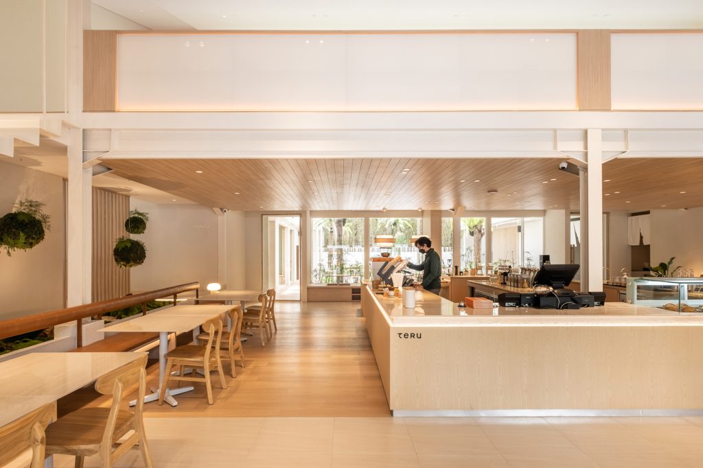 Teru Coffeeshop, Architecture and Interior design of a japanese inspired Coffeeshop.